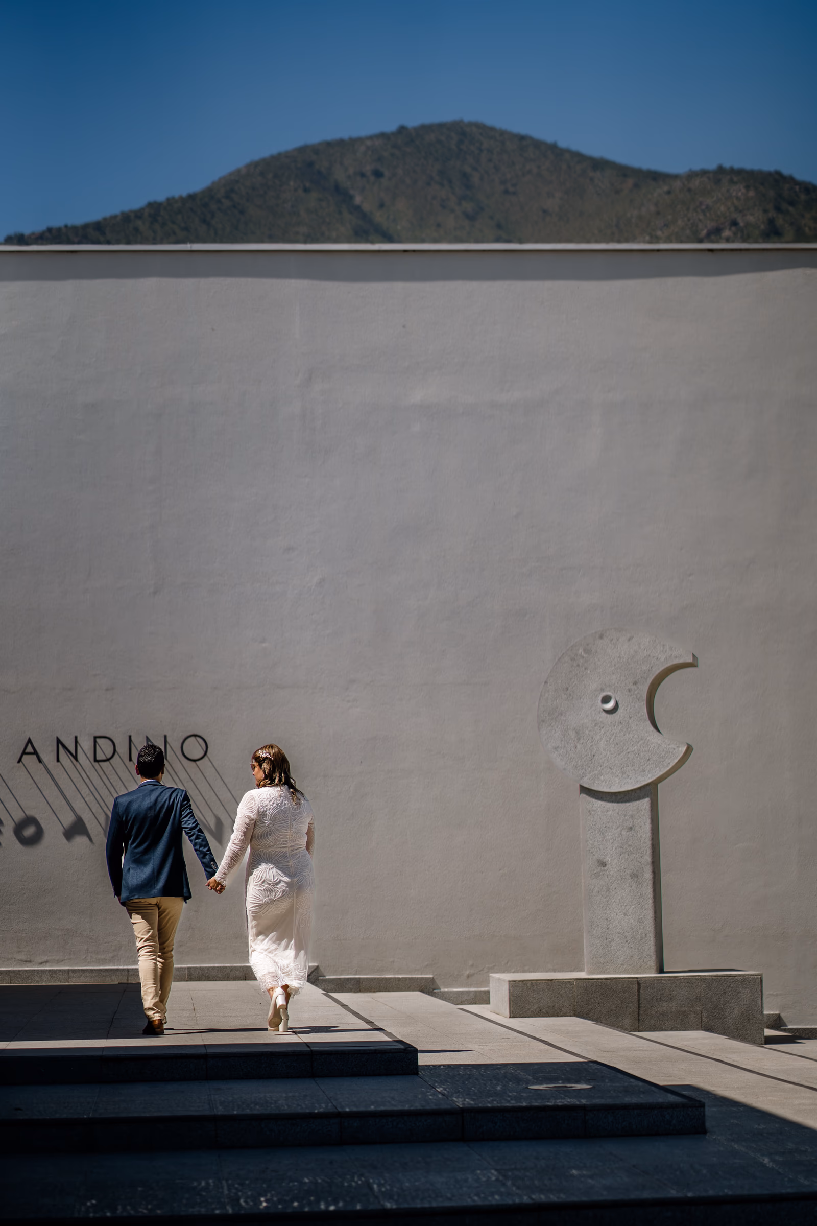 Pareja boda Santiago